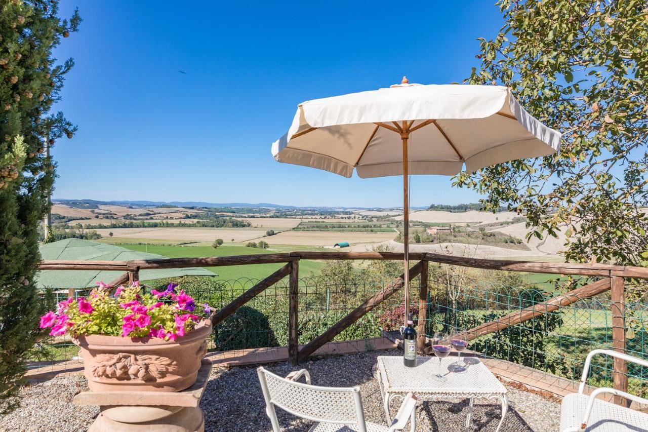 Vila Podere Albereto Buonconvento Exteriér fotografie